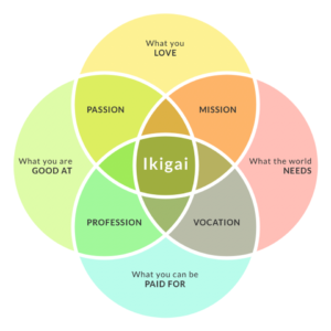 Ikigai - at the intersection with meaningful work
