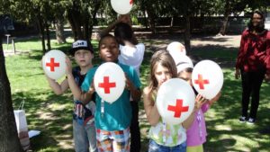 Croix Rouge help fundraise